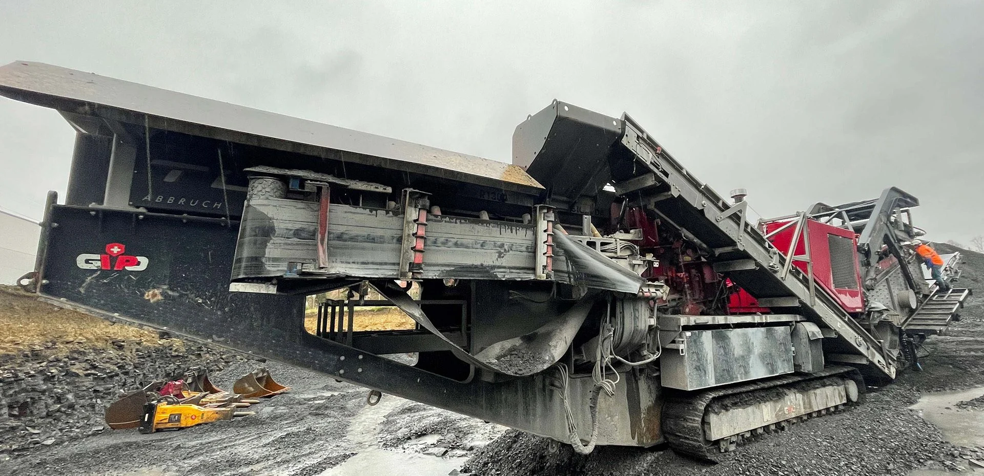 Prallbrechanlage GIPOREC R 130 FDR GIGA DA