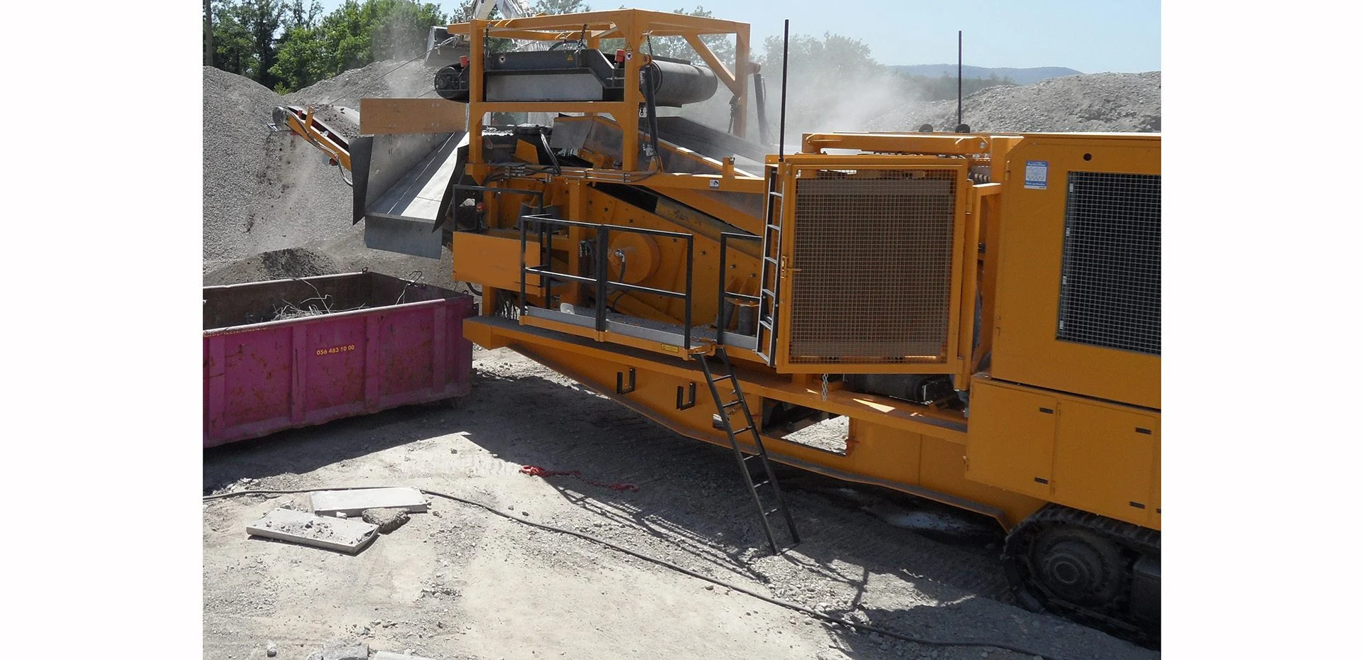 Gebrauchte Prallbrechanlage GIPOKOMBI RC 130 FDR