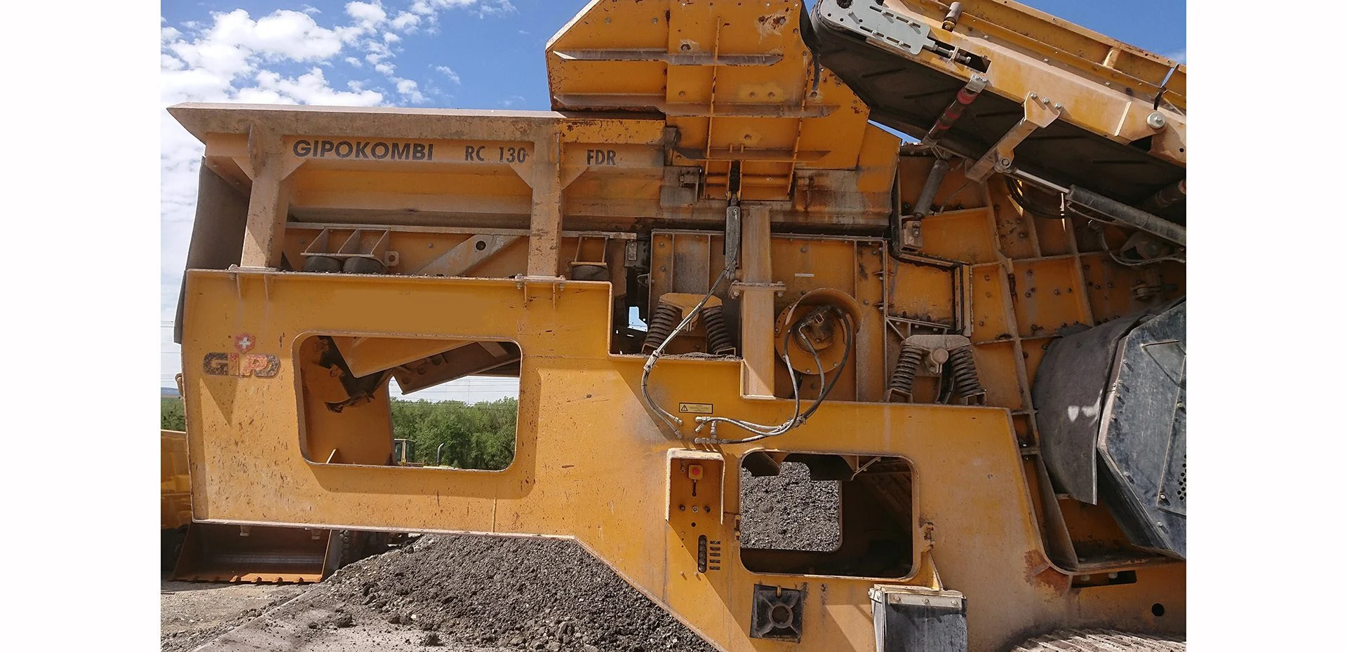 Gebrauchte Prallbrechanlage GIPOKOMBI RC 130 FDR
