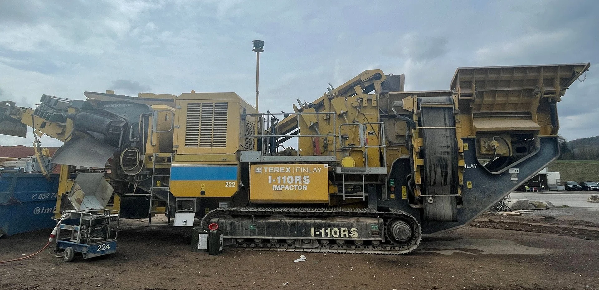 Gebrauchte Prallbrechanlage Terex Finlay I 110 RS