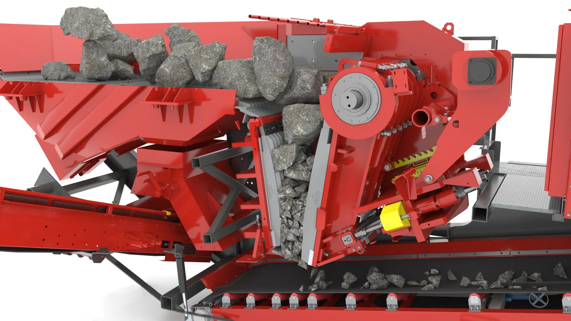 Brecheinheit backenbrechanlagen