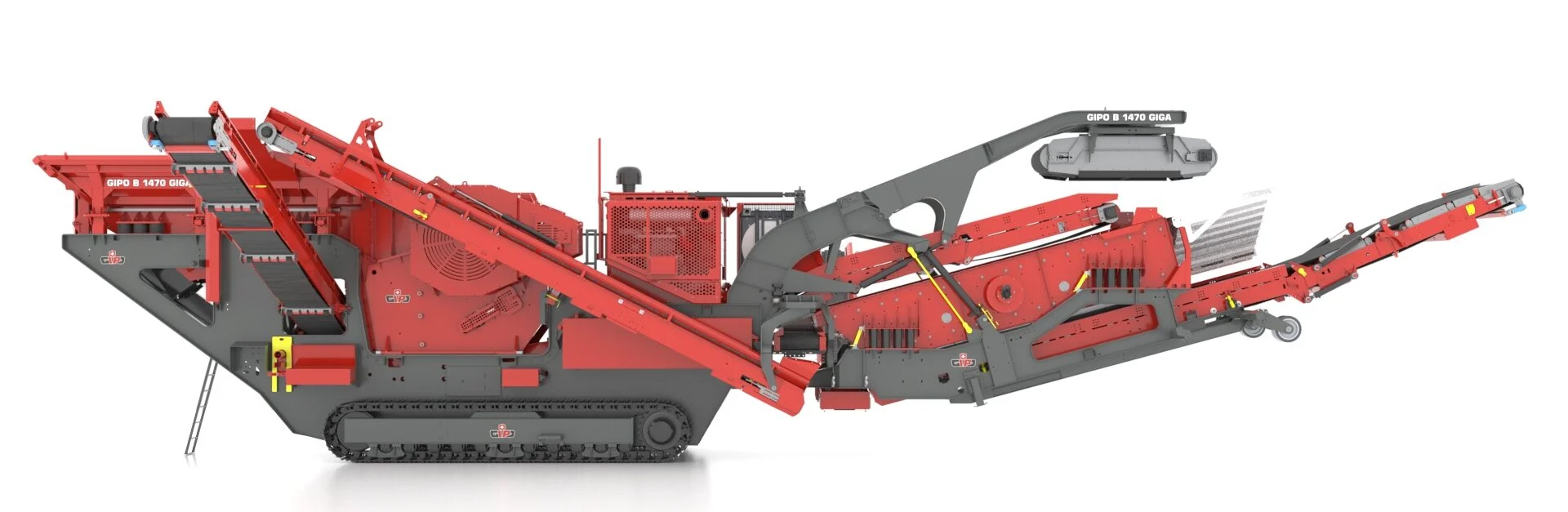 GIPO B 1470 backenbrechanlage