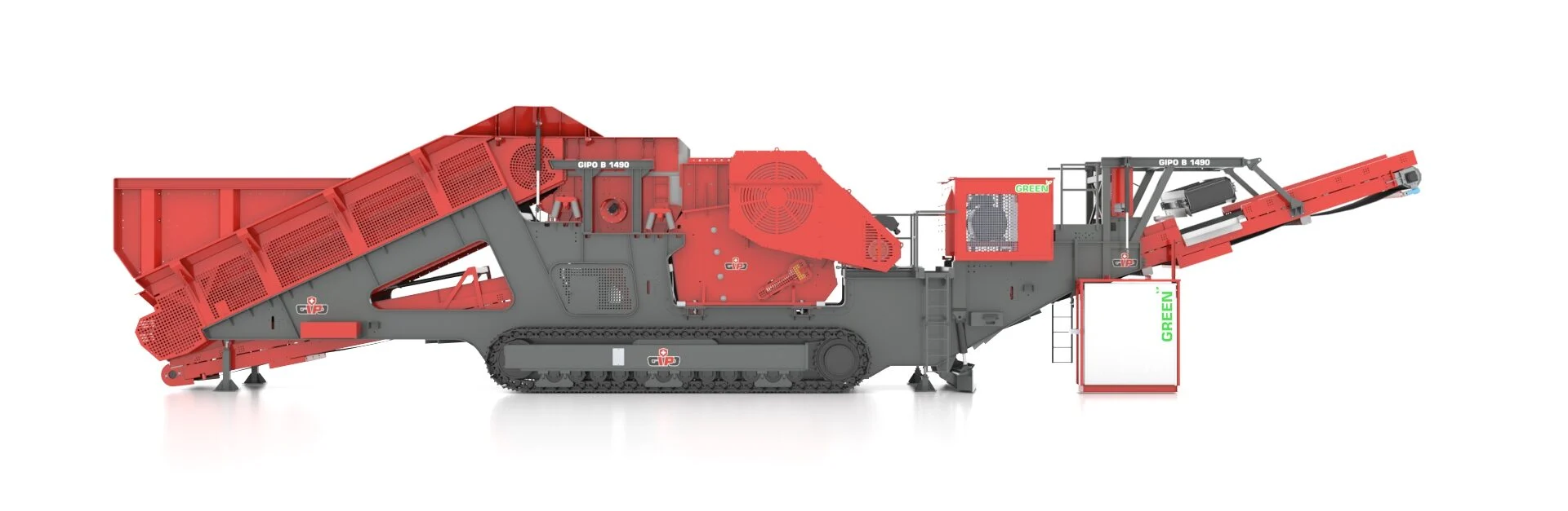 GIPO B 1490 backenbrechanlage