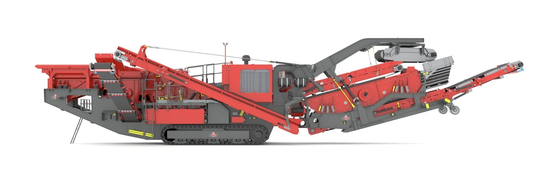 GIPO P 131 GIGA mobile prallbrechanlage