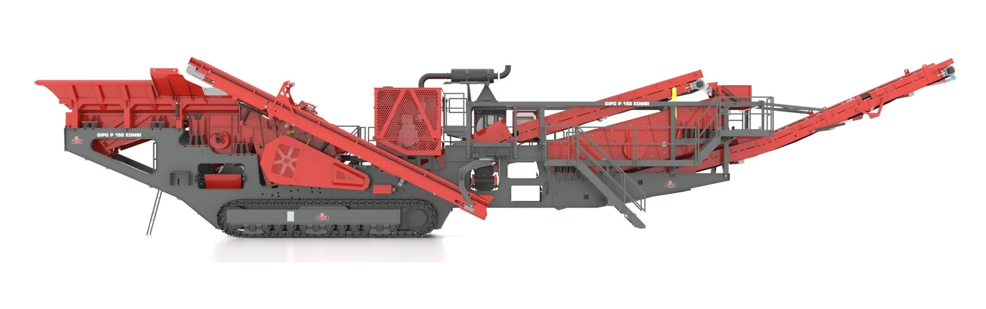 GIPO P 150 KOMBI PRALLBRECHANLAGEN