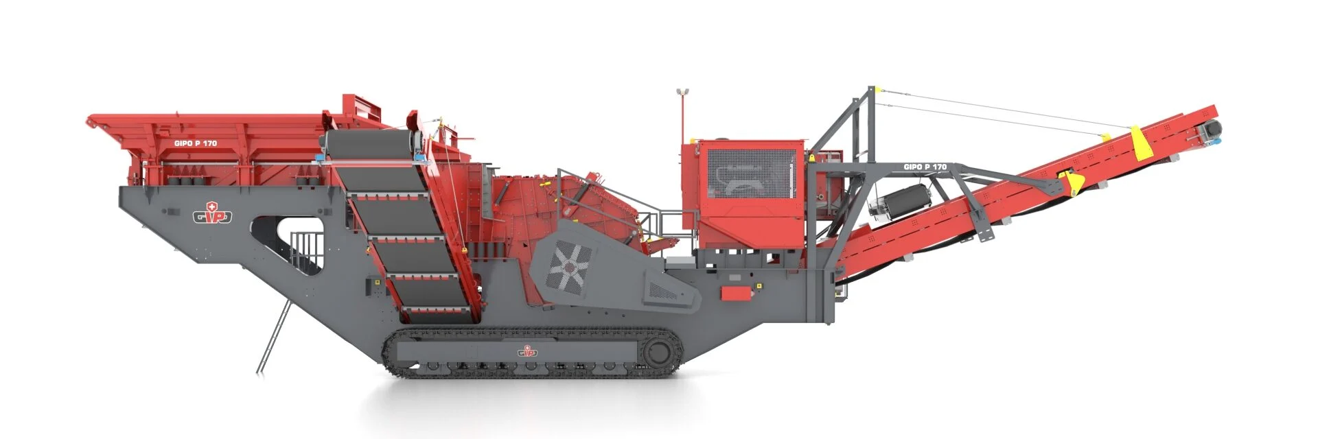 GIPO P 170 mobile prallbrechanlage