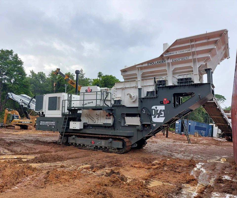 Gipo B1490 Backenbrechanlage