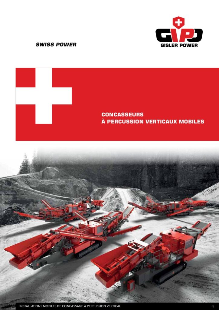 Concasseur à percussion vertical (VSI) mobile – brochure FR
